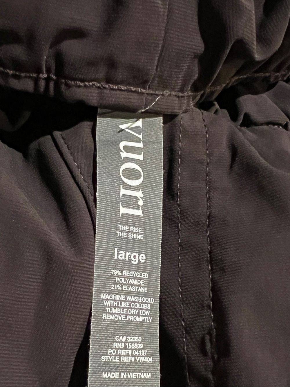 Vuori Miles Ankle Pant Women's Performance Pants Dark Brown Espresso Plum Java - Picture 9 of 9